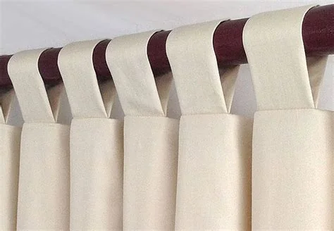 Tab top drapery