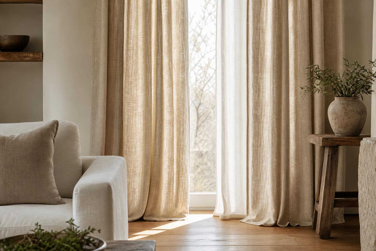 Specifying Linen Drapery in a Dry Climate